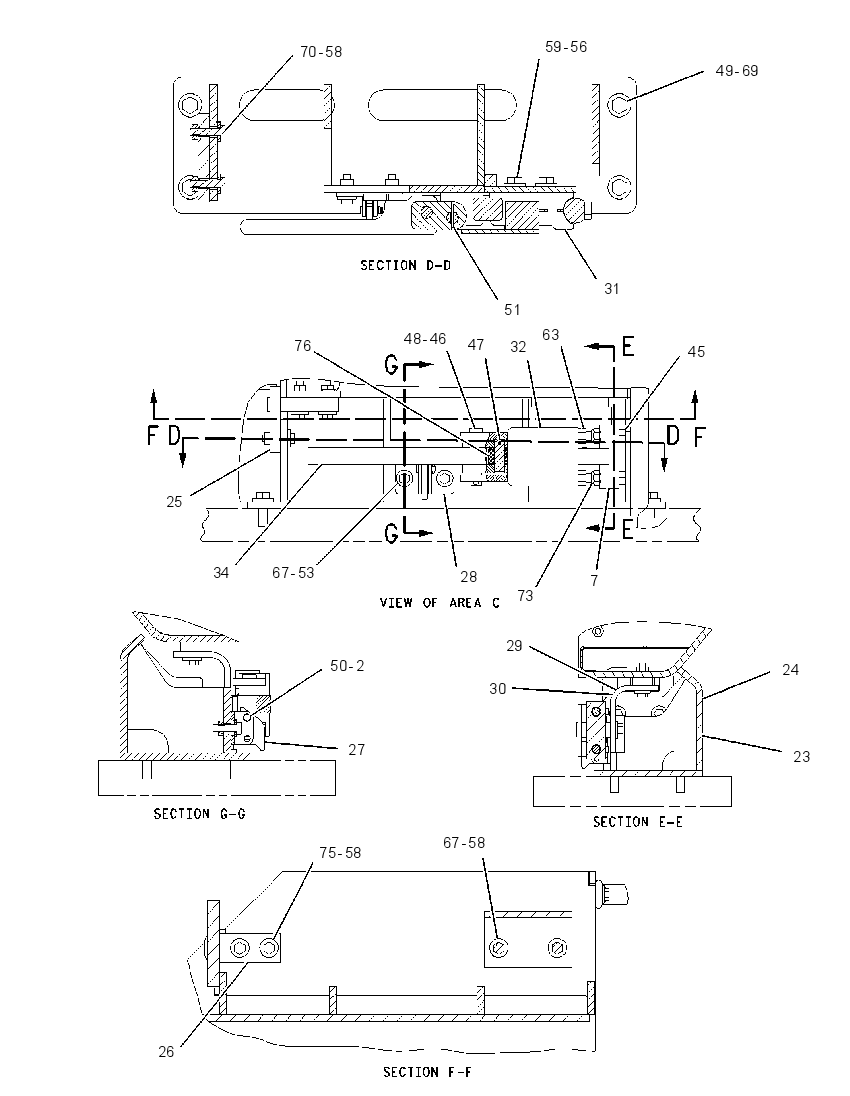 LADDER GP-SWINGOUT 1679618 CAT