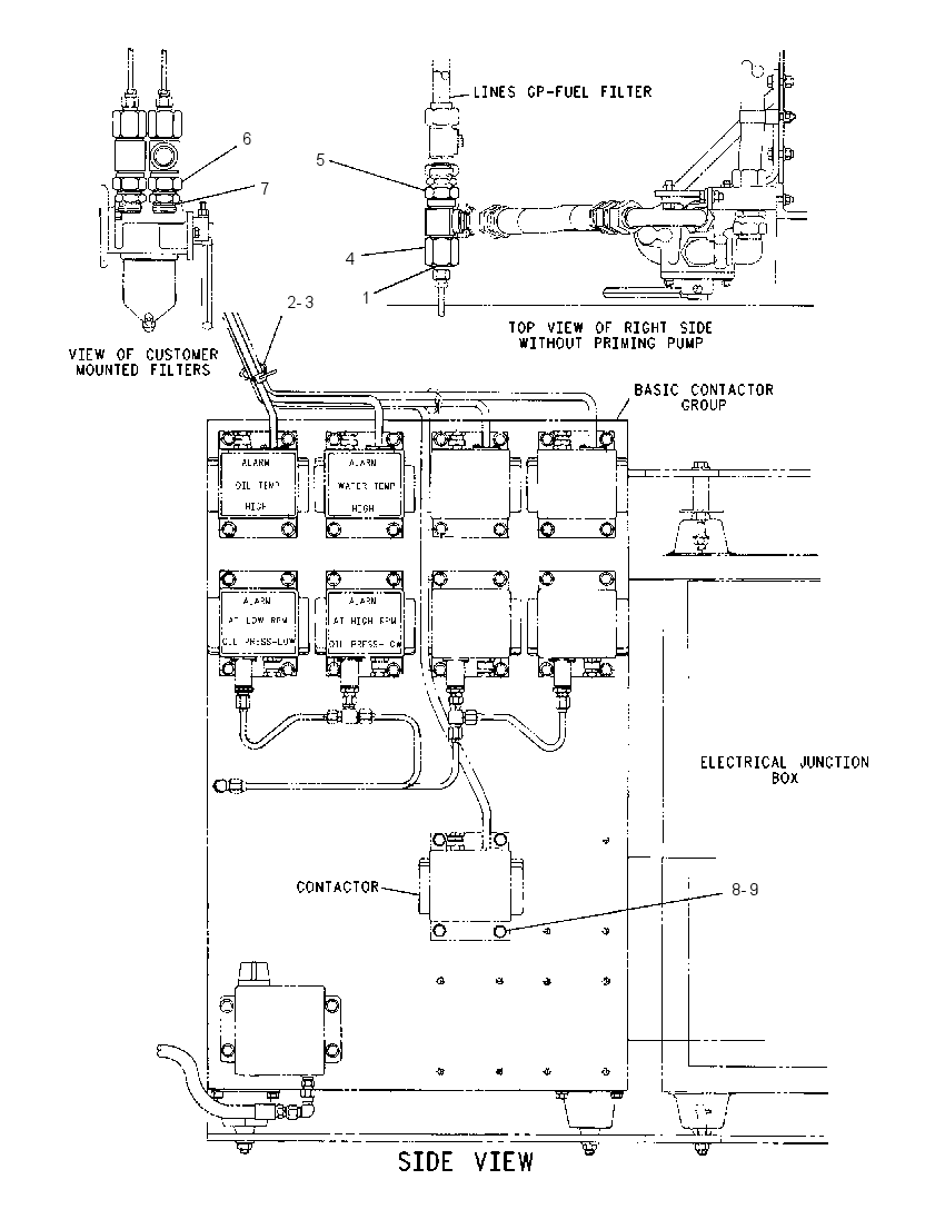 FITTING GP-FUEL TEMP CONTACTOR 7C7897 CAT