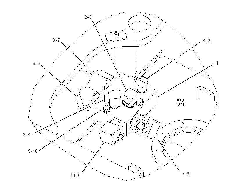VALVE & MTG GP-BYPASS 1833116 CAT