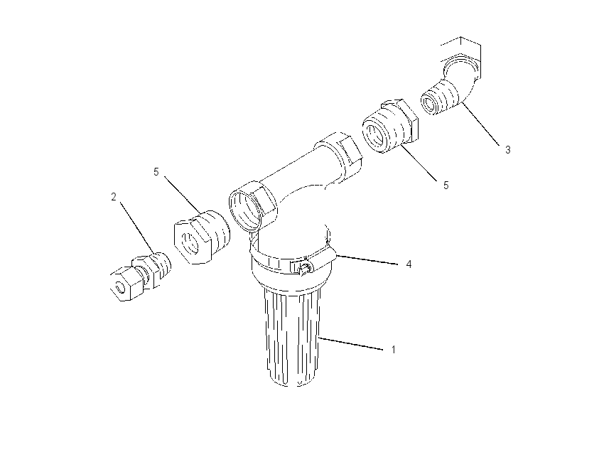 FILTER GP-WATER 1252403 CAT