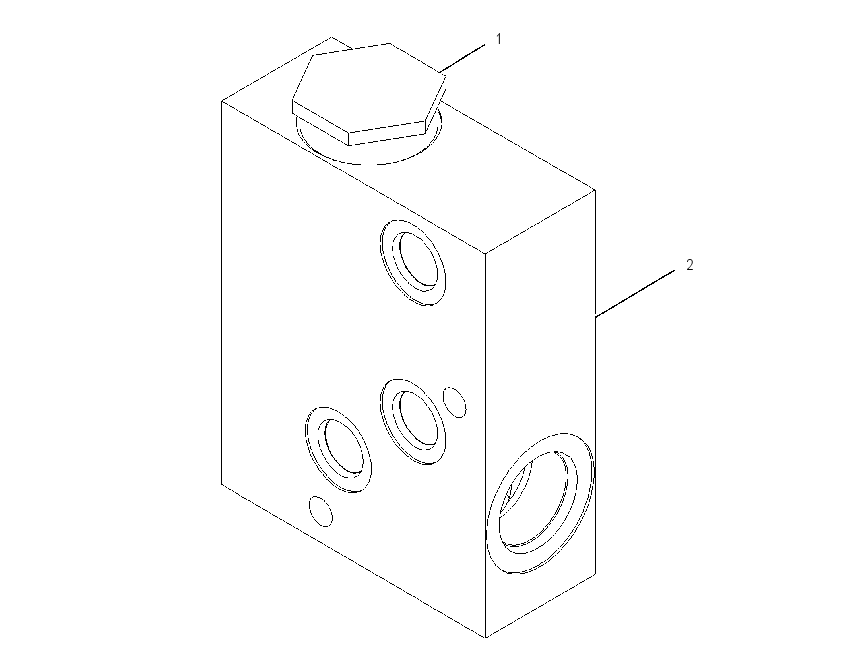 VALVE GP-BYPASS 1622453 CAT