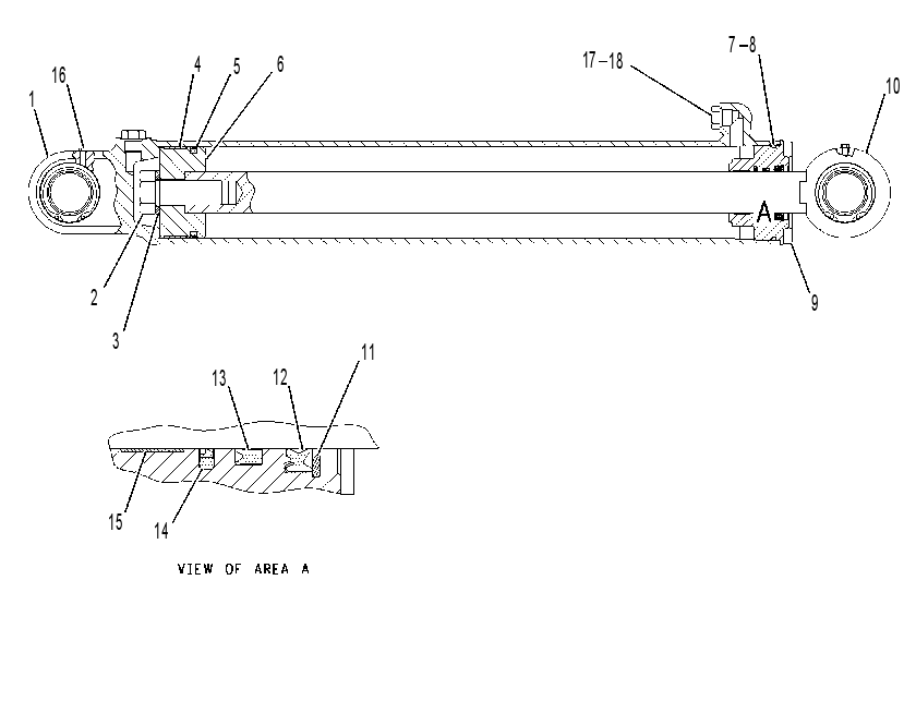 CYLINDER GP-PENDULUM ARM 1602677 CAT
