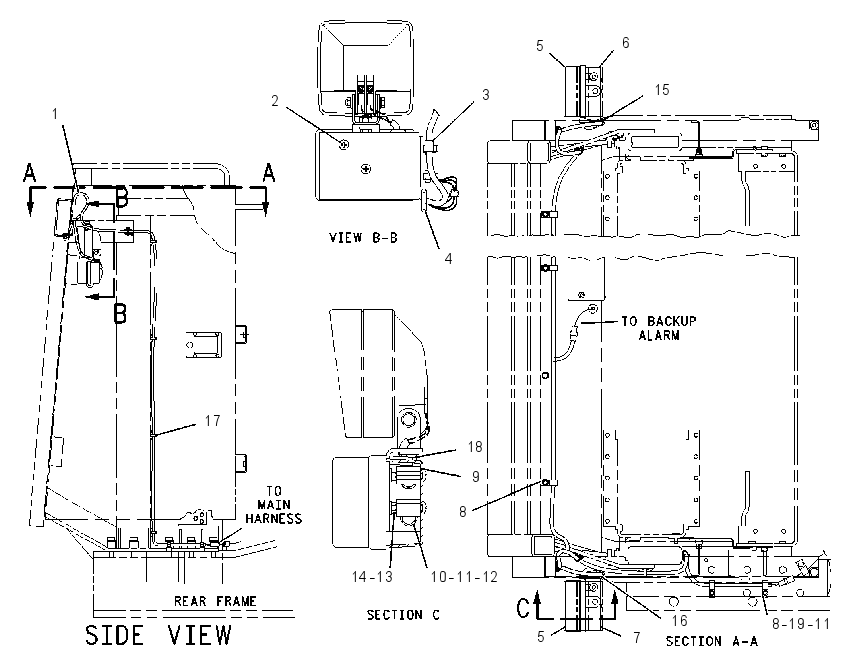 LIGHTING GP-STOP 4E4520 CAT