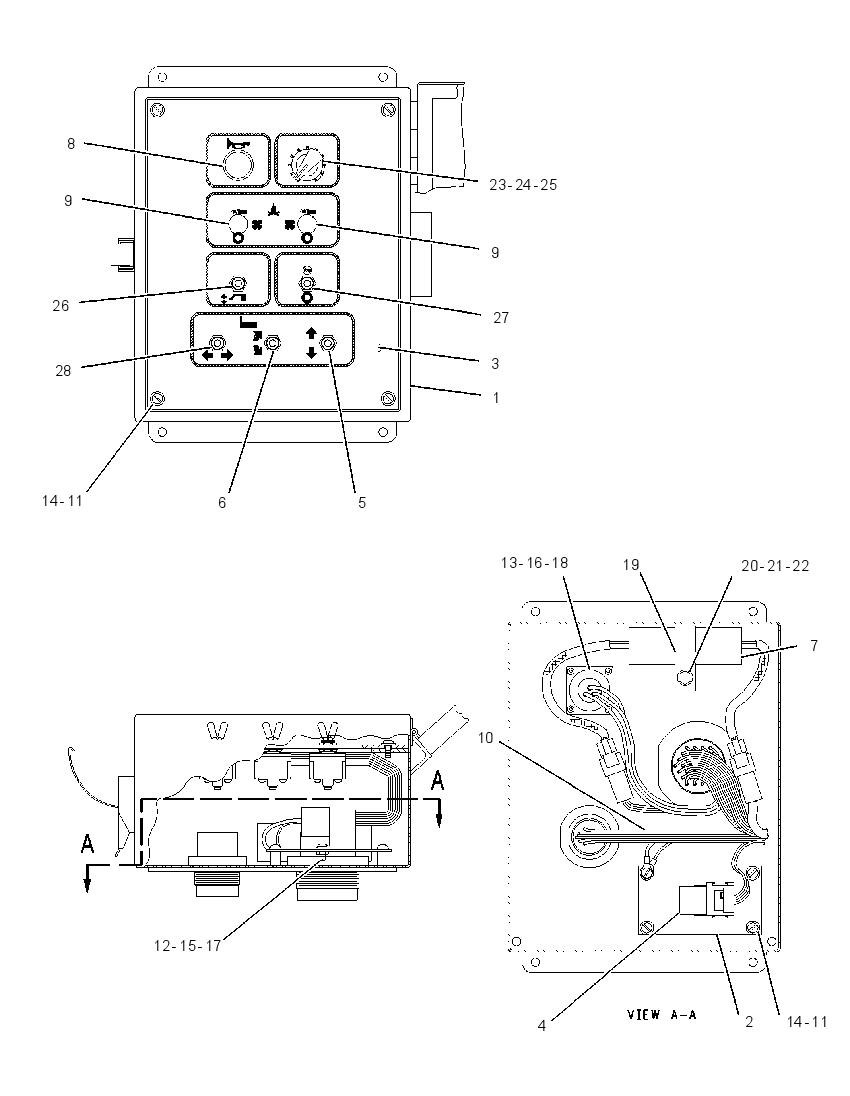BOX GP-SCREED CONTROL 1468176 CAT