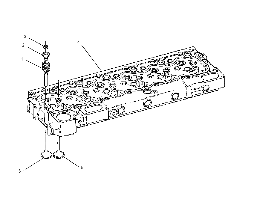 Головка блока цилиндров 7W0362 CAT