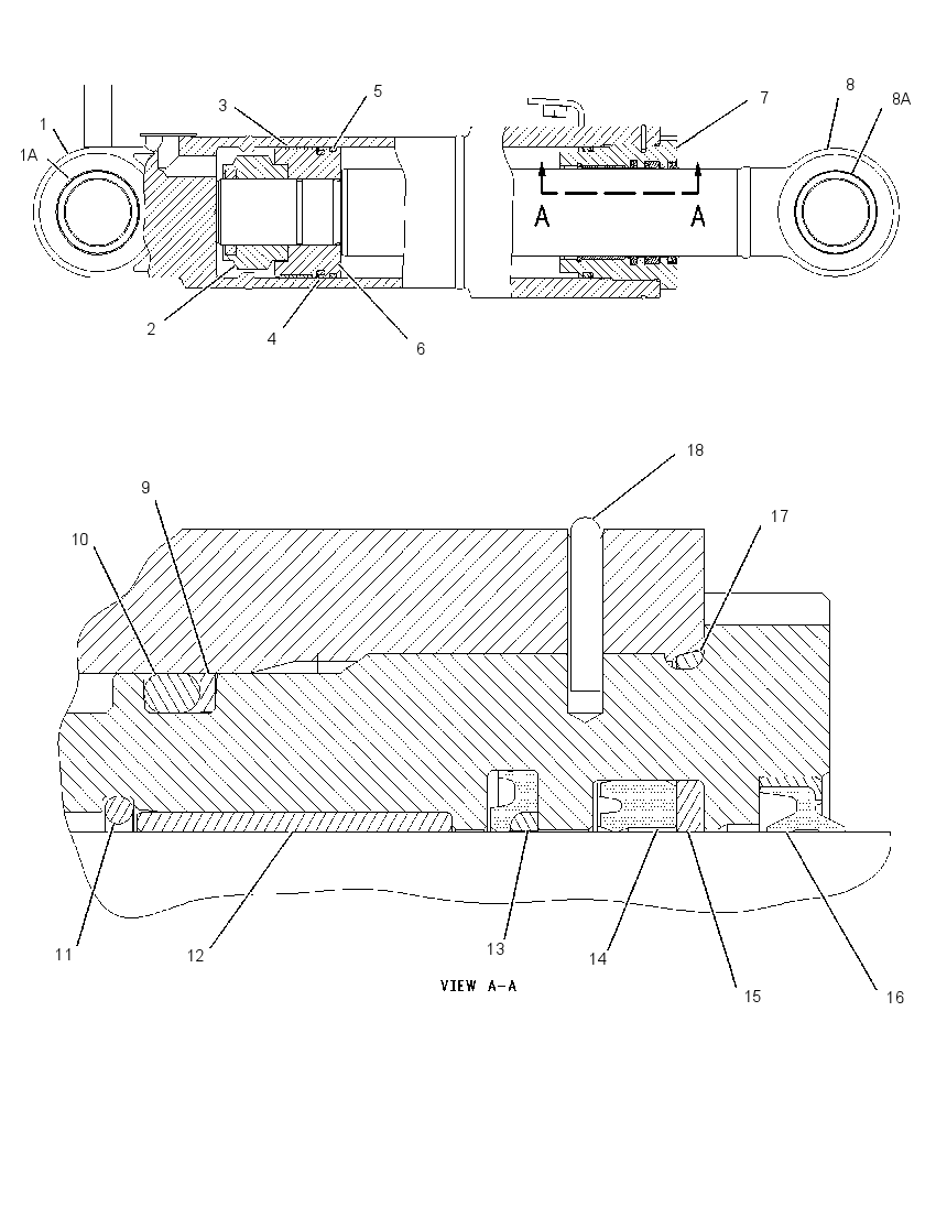 CYLINDER GP-BLADE 1709810 CAT
