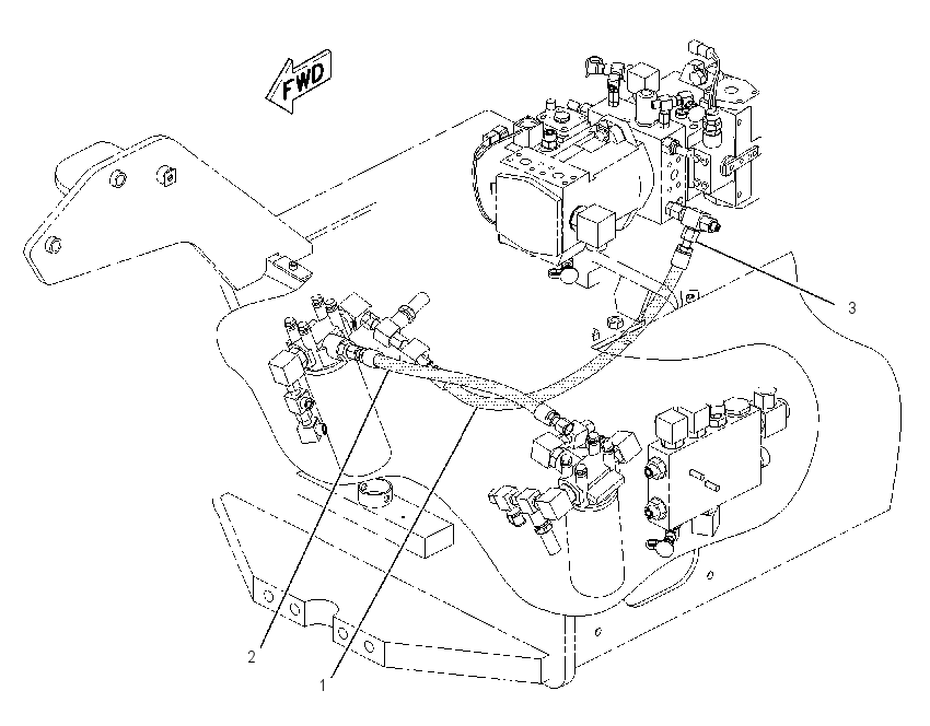 LINES GP-HYDRAULIC FILTER 1911718 CAT