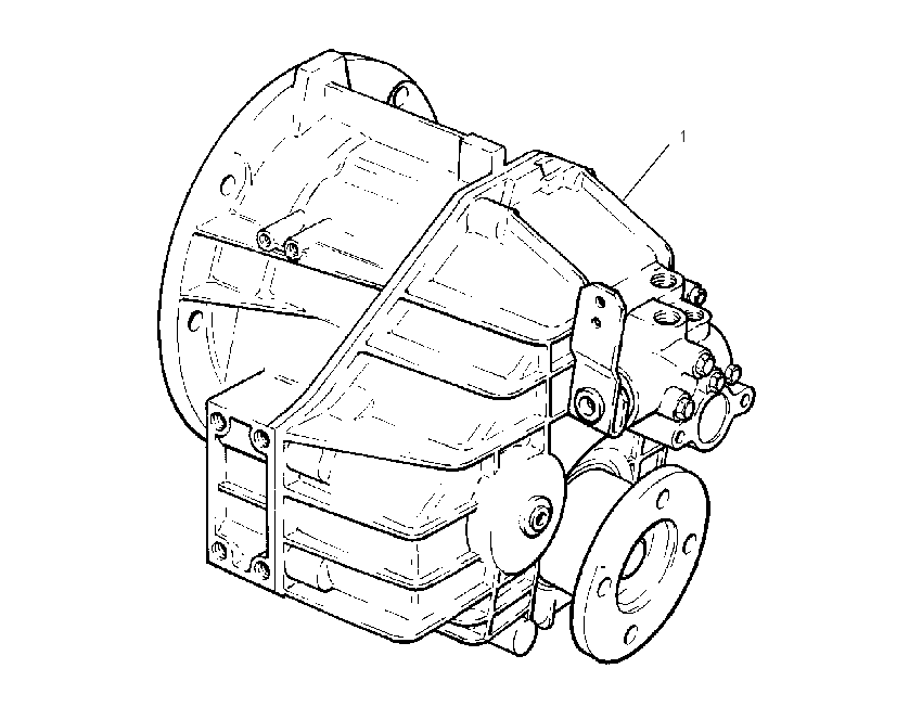 TRANSMISSION AR-MARINE 1984133 CAT