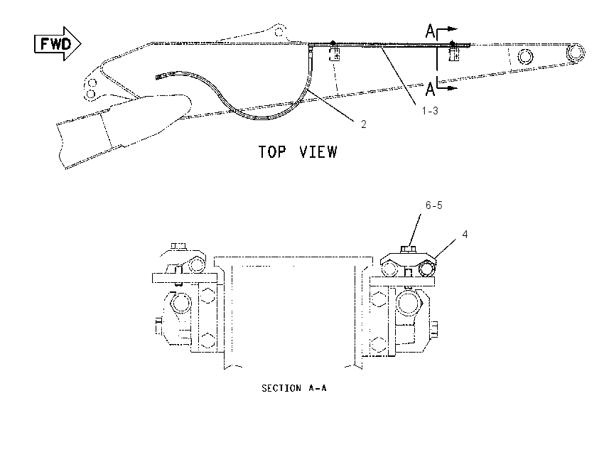 LINES GP-STICK DRAIN 1879964 CAT