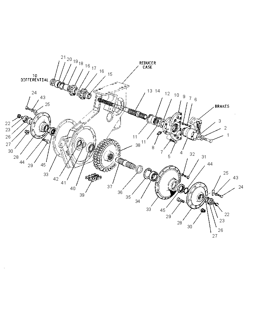 REDUCER GP-FINAL DRIVE 1196456 CAT