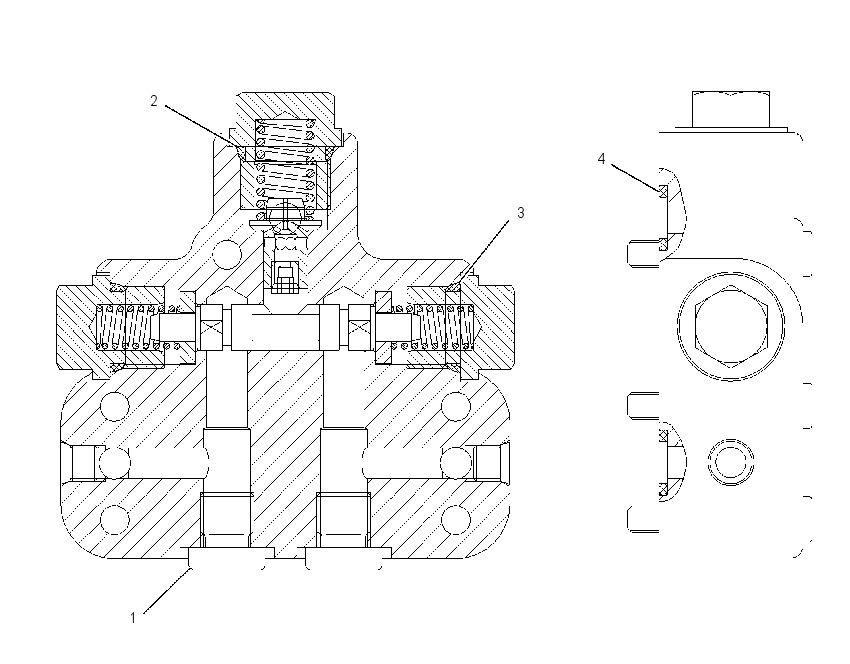 VALVE GP-FLUSHING 1910592 CAT