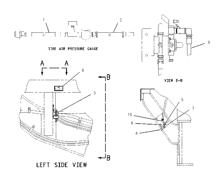 KIT-AIR INFLATION 3Q9234 CAT