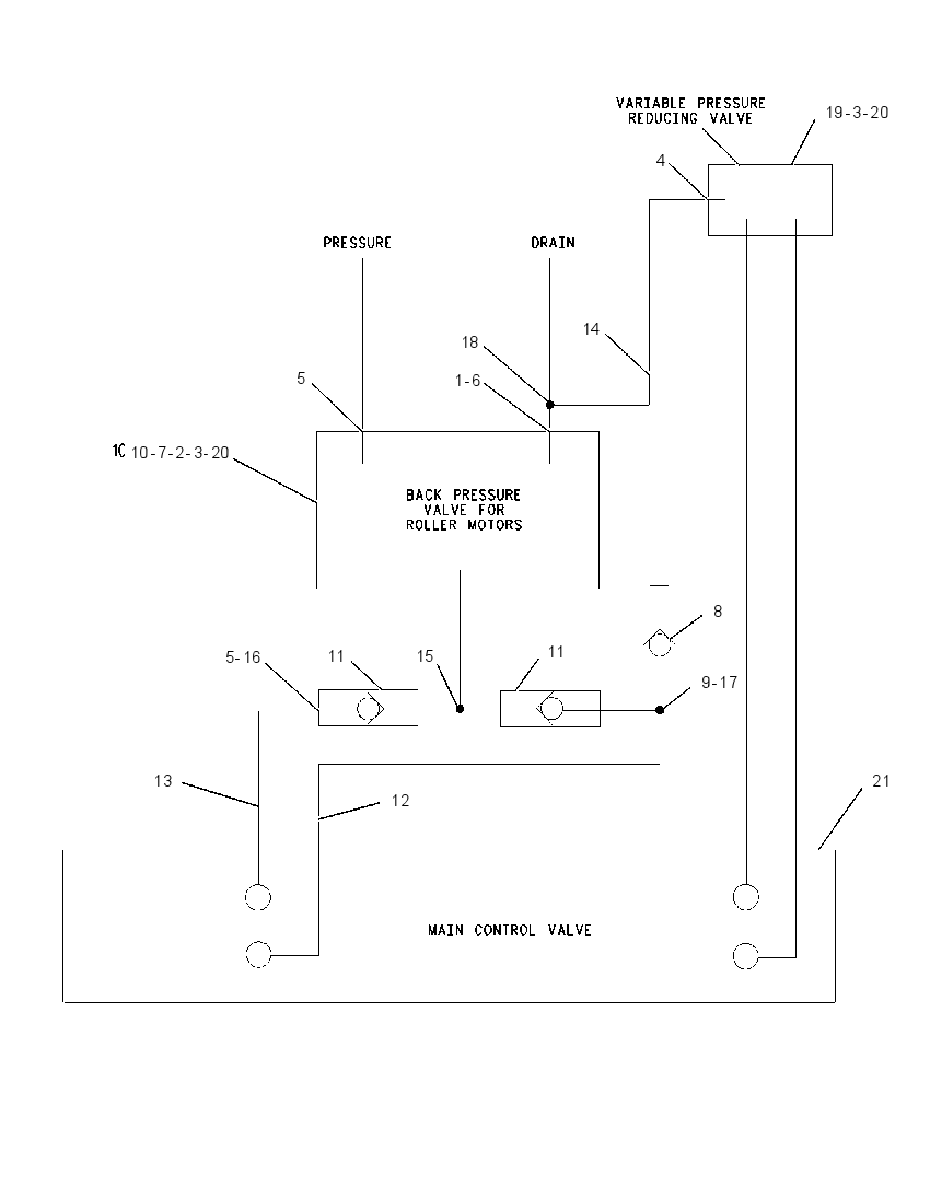 VALVE & LINES GP-MAIN CONTROL 1558791 CAT