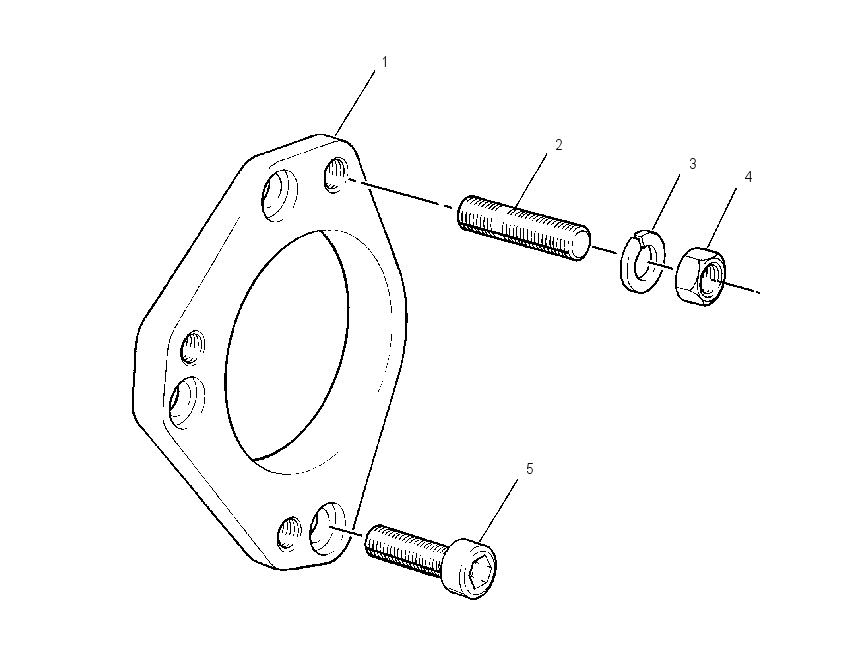 ADAPTER GP-FLYWHEEL HOUSING 1984121 CAT