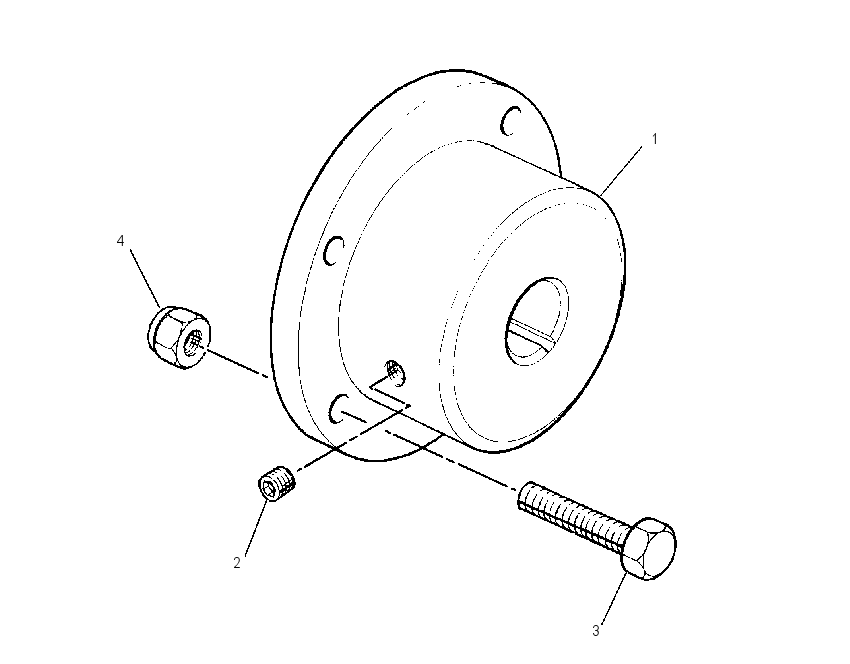 FLANGE GP-OUTPUT SHAFT 1991104 CAT