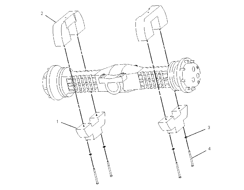 COUNTERWEIGHT GP-AXLE 1527804 CAT