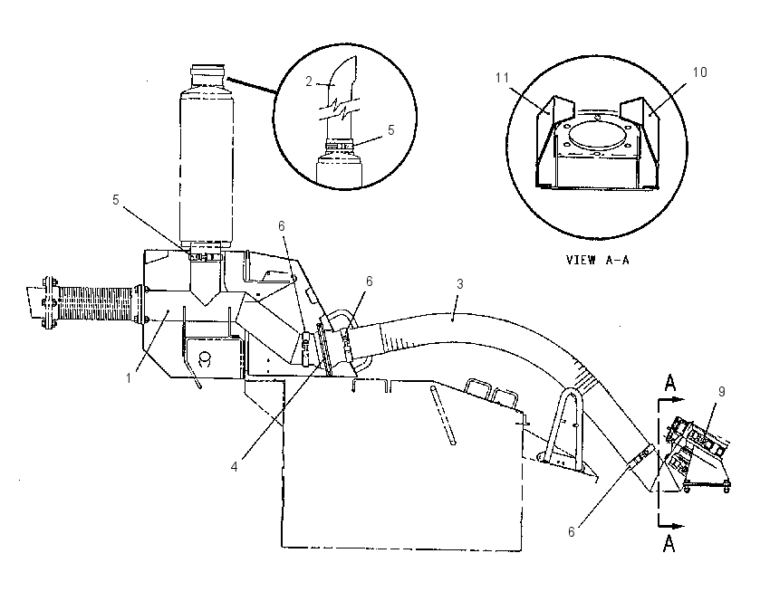 PIPE AR-EXHAUST 2U8825 CAT