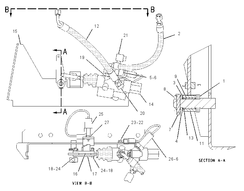 VALVE & MTG GP-BRAKE CONTROL 1333699 CAT