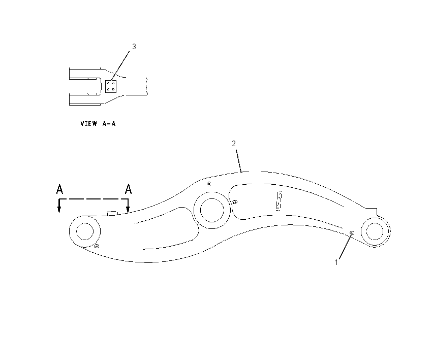 LEVER & BEARING AS 2Q8303 CAT