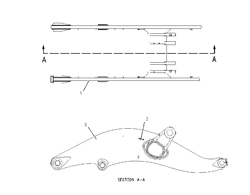 ARM & BEARING AS 0700011 CAT