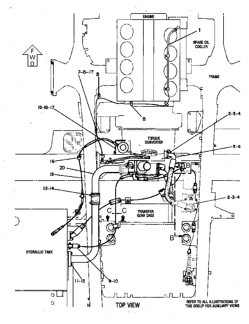 FILTER & LINES GP-TORQUE CONV 1294904 CAT