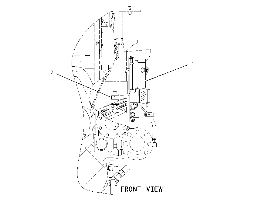 DETECTOR GP-OIL MIST 1953514 CAT
