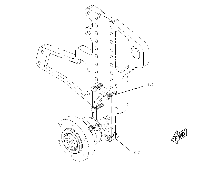 FASTENER GP-FAN DRIVE 1987629 CAT
