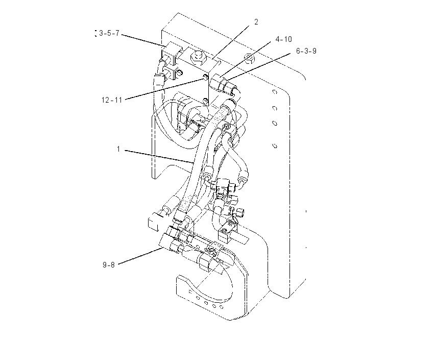 VALVE & LINES GP 1941935 CAT