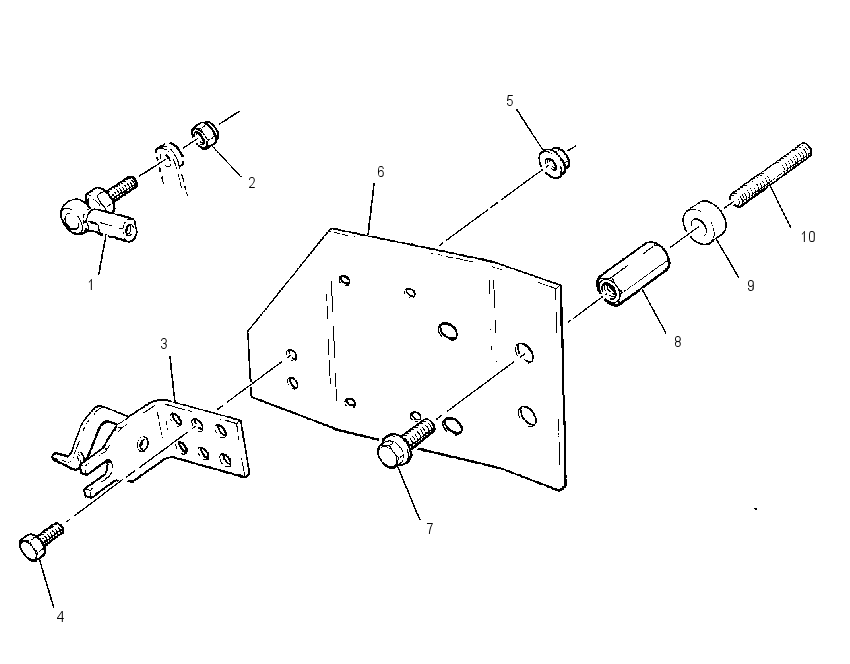 MOUNTING GP-GOVERNOR CONTROL 1984166 CAT