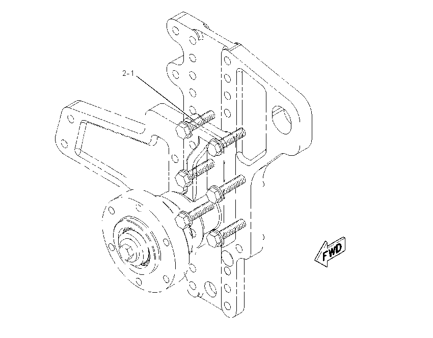 FASTENER GP-FAN DRIVE 1987633 CAT