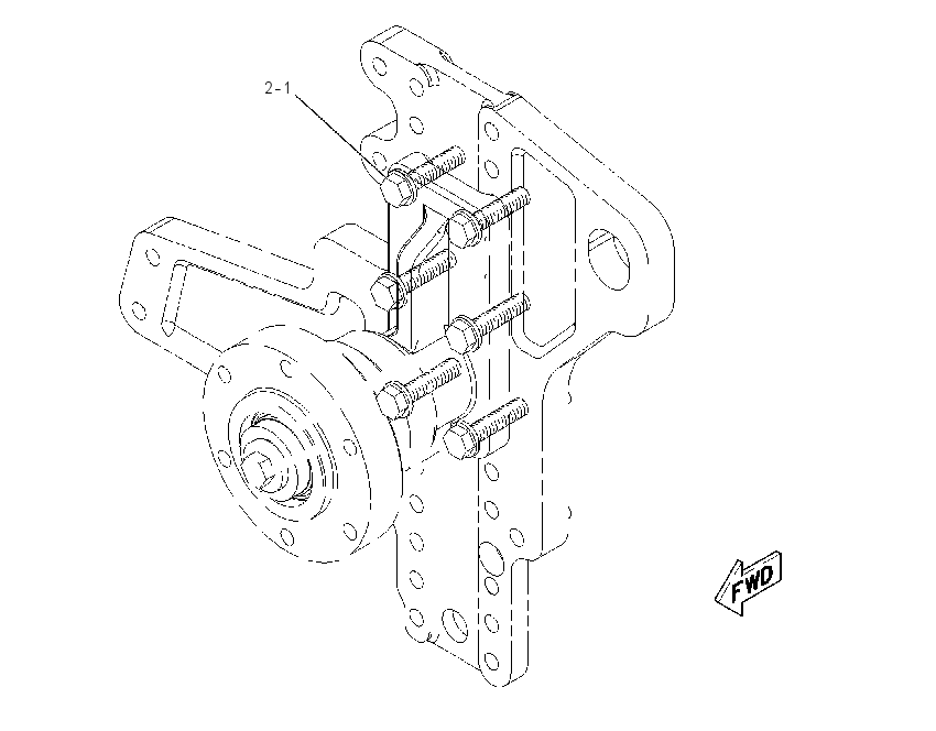 FASTENER GP-FAN DRIVE 1987635 CAT