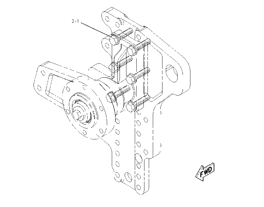 FASTENER GP-FAN DRIVE 1987636 CAT
