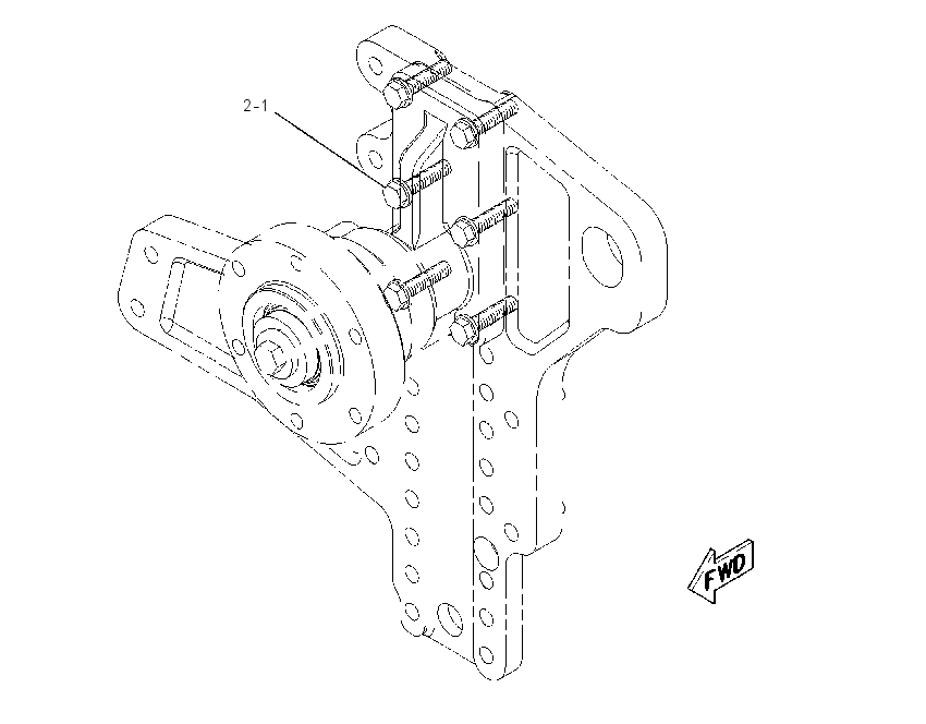 FASTENER GP-FAN DRIVE 1987637 CAT