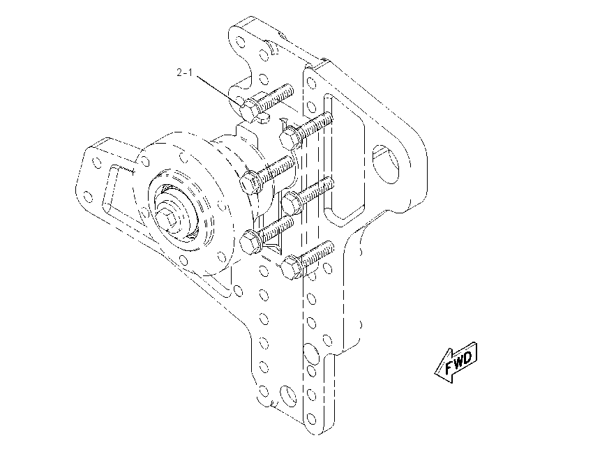 FASTENER GP-FAN DRIVE 1987638 CAT