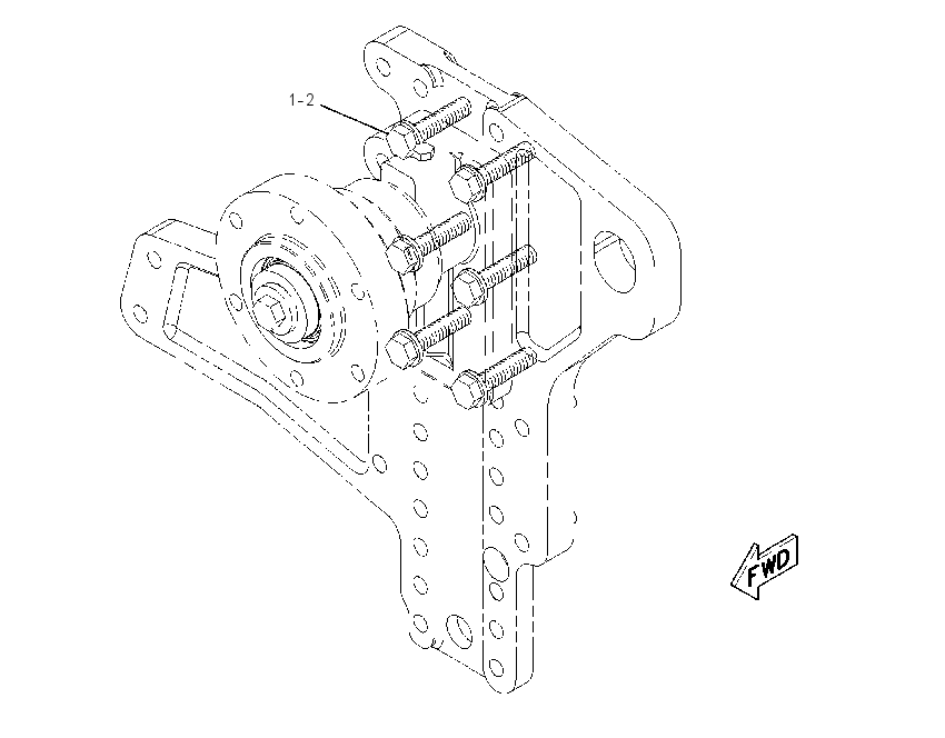 FASTENER GP-FAN DRIVE 1987639 CAT
