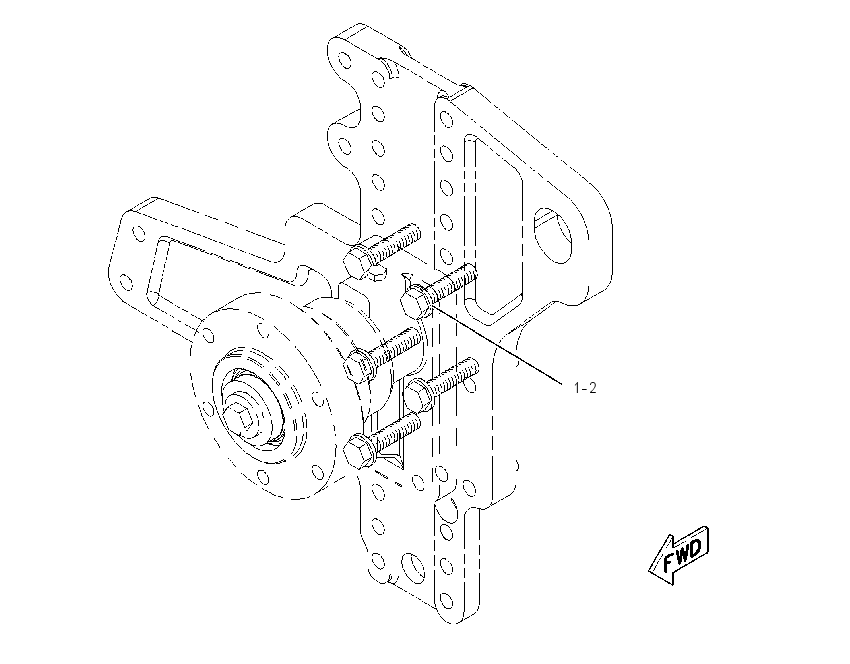 FASTENER GP-FAN DRIVE 1987632 CAT