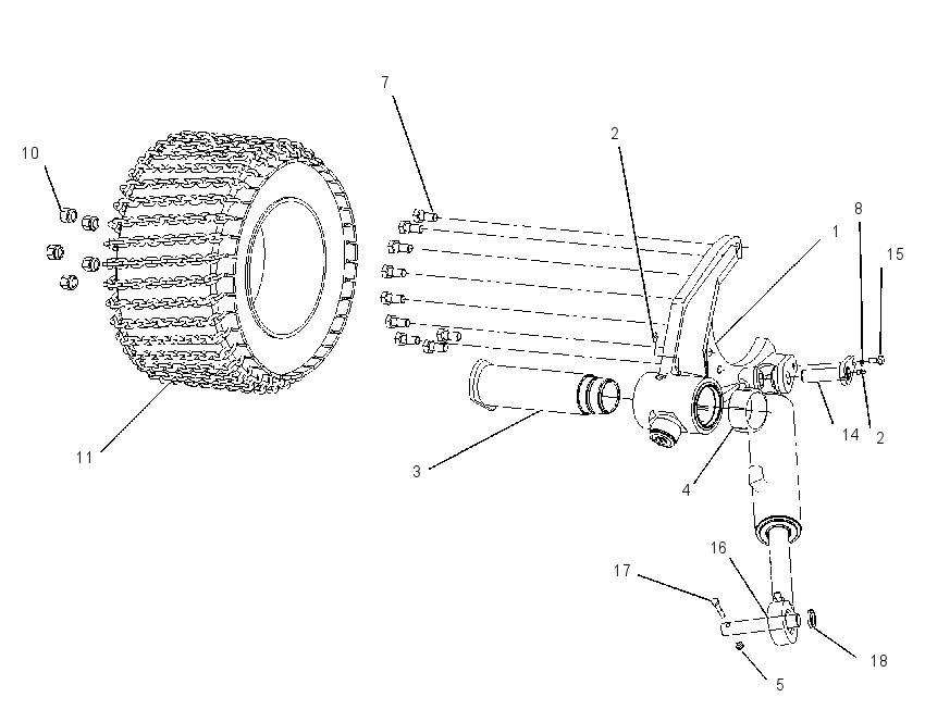 ROLLER GP-FEED 1558780 CAT