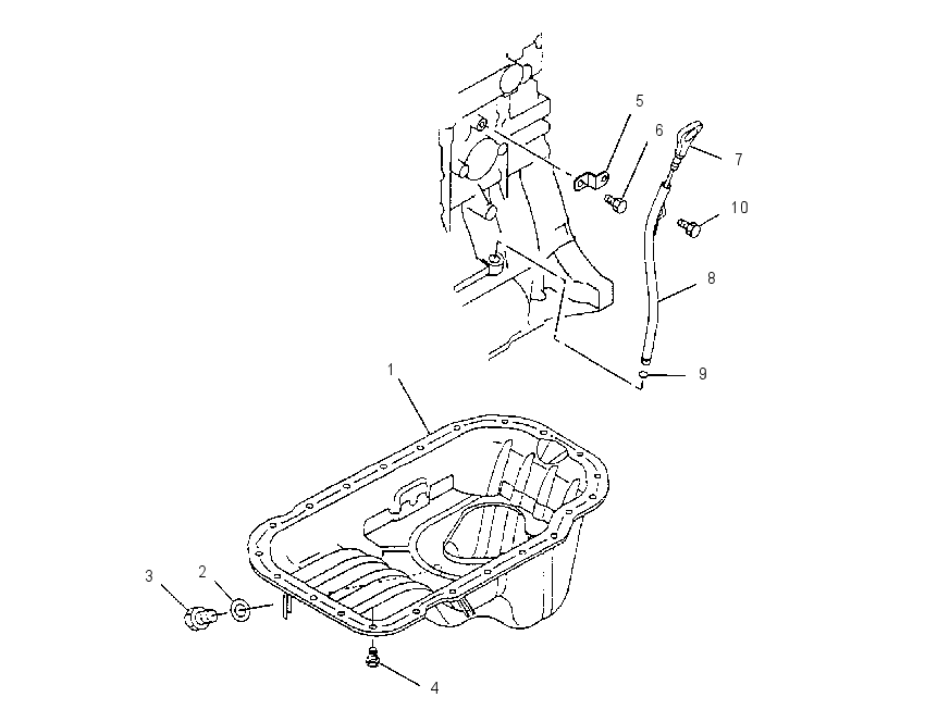Поддон масляный 1786471 CAT