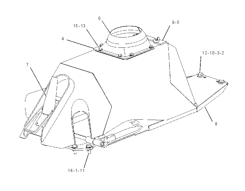 COVER & MTG GP-CONTROL VALVE 1973217 CAT