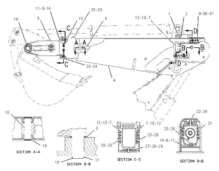 STICK GP-EXTENDABLE 1443533 CAT