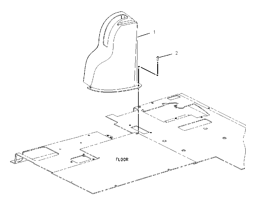 COVER GP-PARKING BRAKE 1853527 CAT