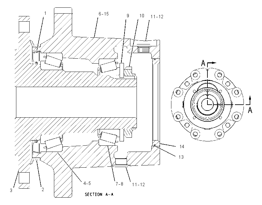 SUPPORT GP-VIBRATORY 1611158 CAT