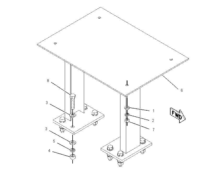 MOUNTING GP-INSTRUMENT 1772063 CAT