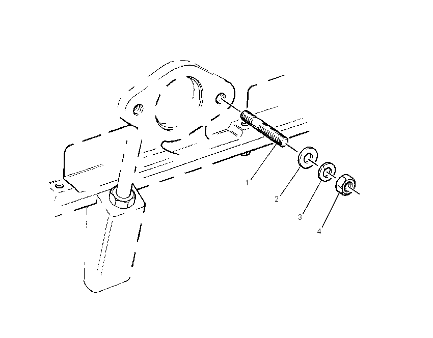 FASTENER GP-GROUND STUD 1984151 CAT