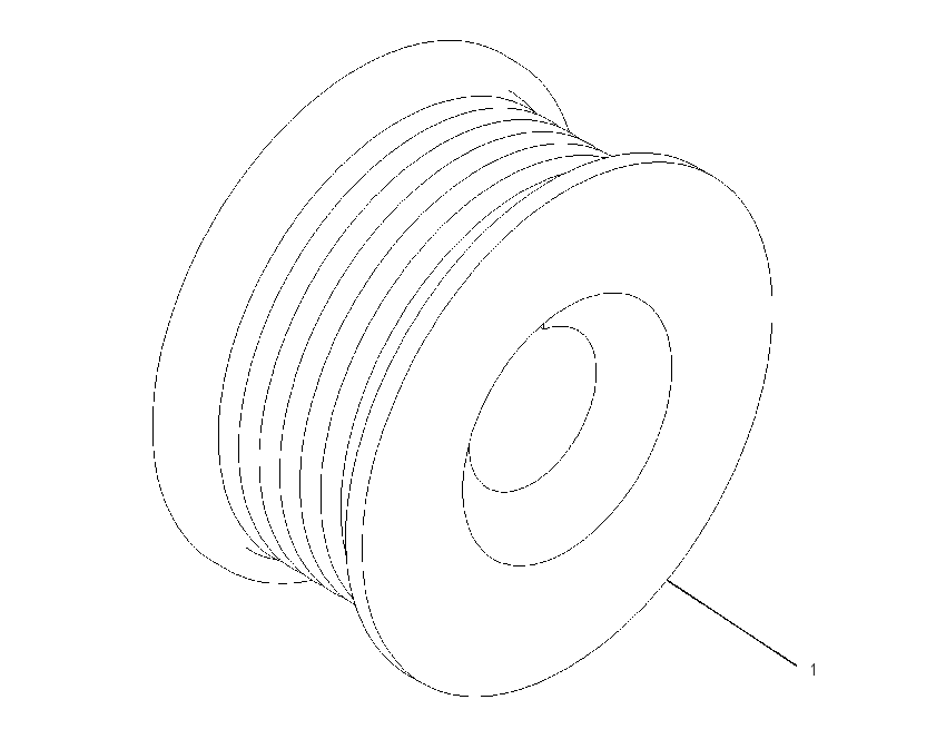 PULLEY GP-ALTERNATOR 1890260 CAT