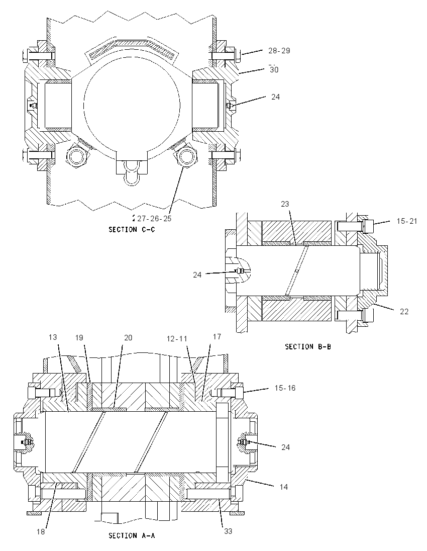 HOUSING GP-SHEAR 1773355 CAT