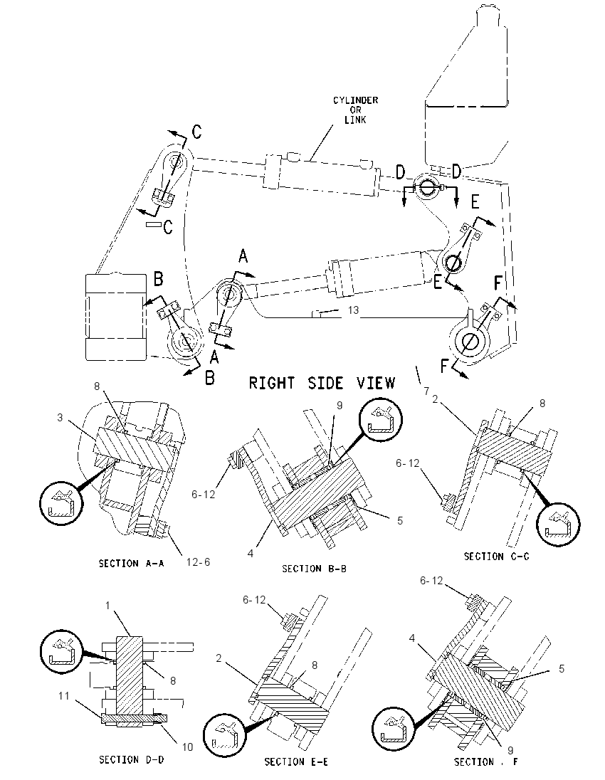 FRAME GP-RIPPER 1644720 CAT