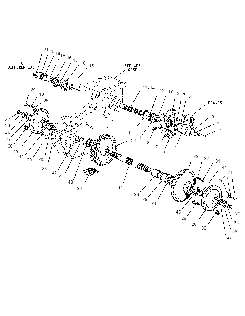 REDUCER GP-FINAL DRIVE 1166850 CAT