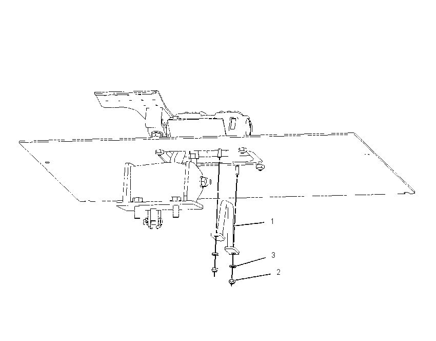 FOOTREST GP 1924018 CAT
