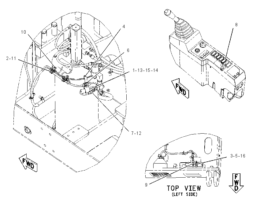 WIRING GP-LUBRICATION 1854481 CAT